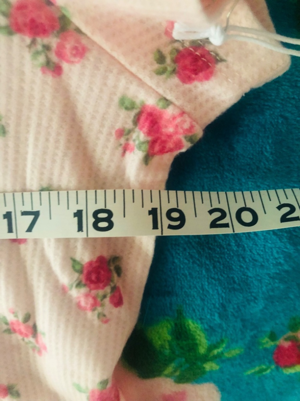 NWT PJ Salvage Matching Set Lounge To Bed In Bushel of Roses SZ LG - Picture 8 of 12